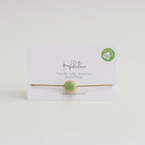 Recycled Beer Bottle Emerald Bracelet - Habulous