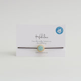 Recycled Gin Bottle Aqua Bracelet - Habulous