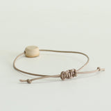 Recycled Gin Bottle Treacle Bracelet - Habulous