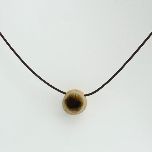 Recycled Gin Bottle Treacle Necklace - Habulous