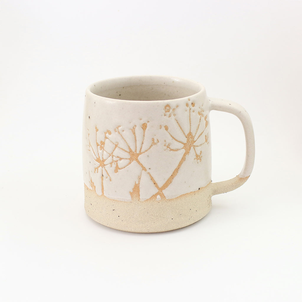 Off-White Cow Parsley Mug Stone - Habulous