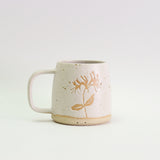 June Honeysuckle birth flower mug