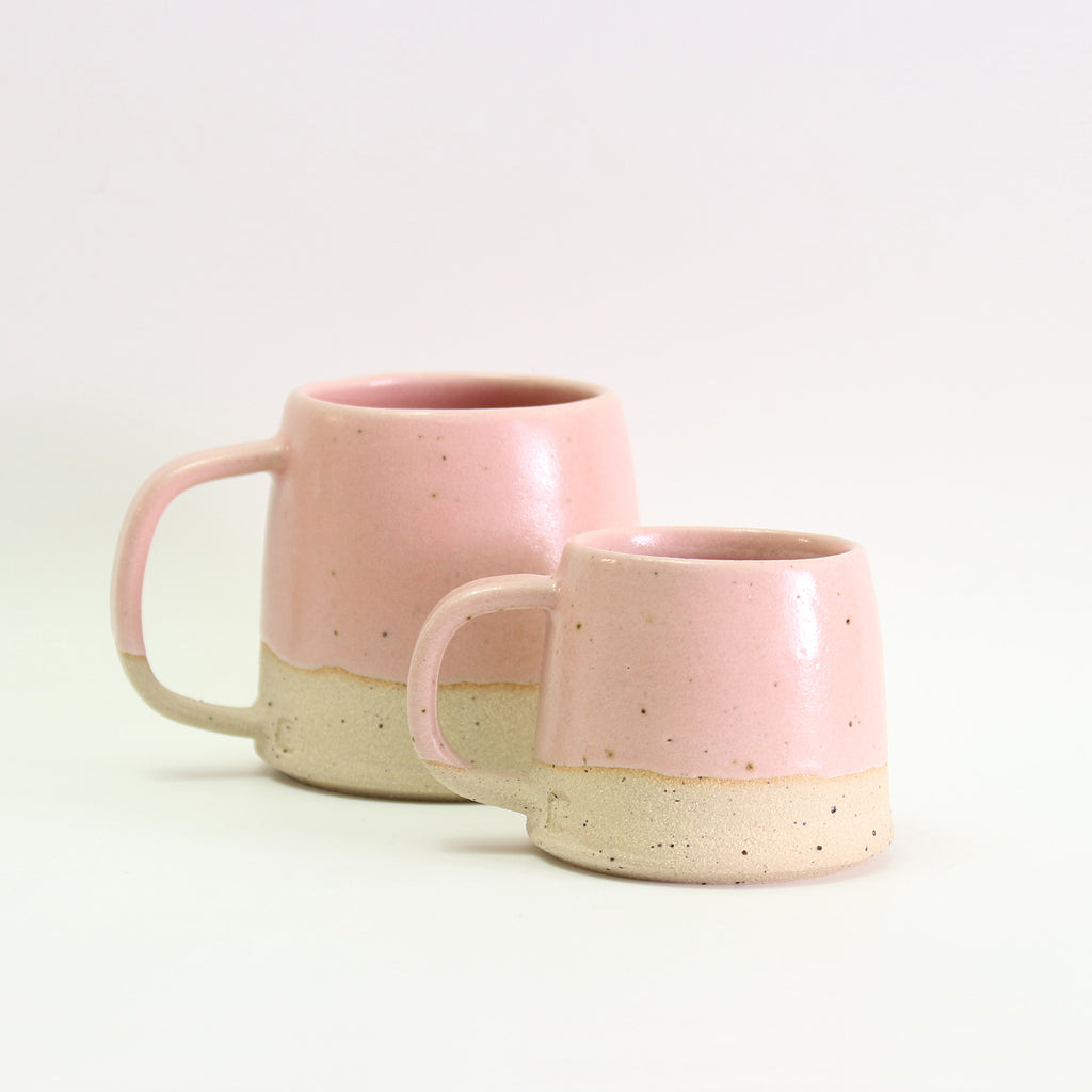 Pale Pink Small Stoneware Mug