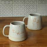 Pierre de tasse de nom personnalisée