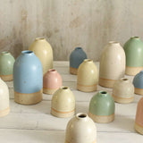 Mini, small and medium bud vases