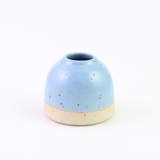 Bud Vases Cornflower Blue Stoneware