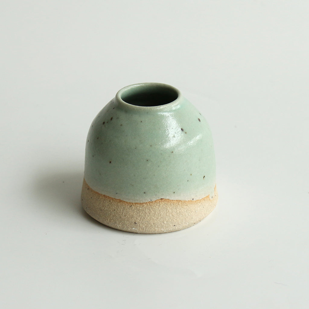 Mint Green Mini Bud Vase Stone - Habulous