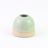 Bud Vases Mint Green Stoneware