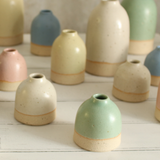 Mint Green Mini Bud Vase Stoneware
