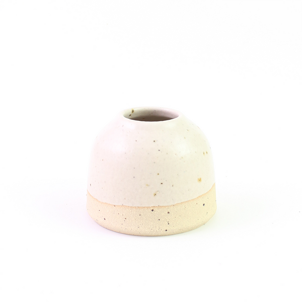Off-White Mini Bud Vase Stoneware