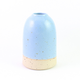 Bud Vases Cornflower Blue Stoneware