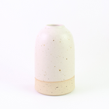 Bud Vases Off-White Stoneware