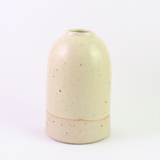 Light Yellow Medium Vase Stoneware