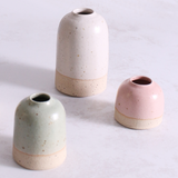 Mint Green Small Bud Vase Stoneware