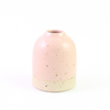 Blassrosa kleine Knospenvase aus Stein