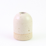 Bud Vases Off-White Stoneware