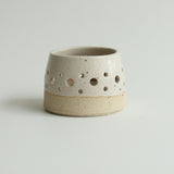 Off-White Tealight Candle Holder Stone - Habulous