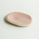 Pale Pink Star Spoon Rest Stone - Habulous