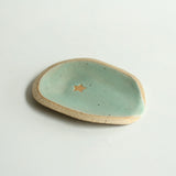 Mint Green Star Spoon Rest Stone - Habulous