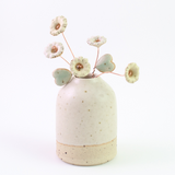 Ceramic Wildflower Bouquet in a vase.