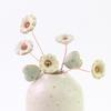 Ceramic Wildflower Bouquet in a vase.