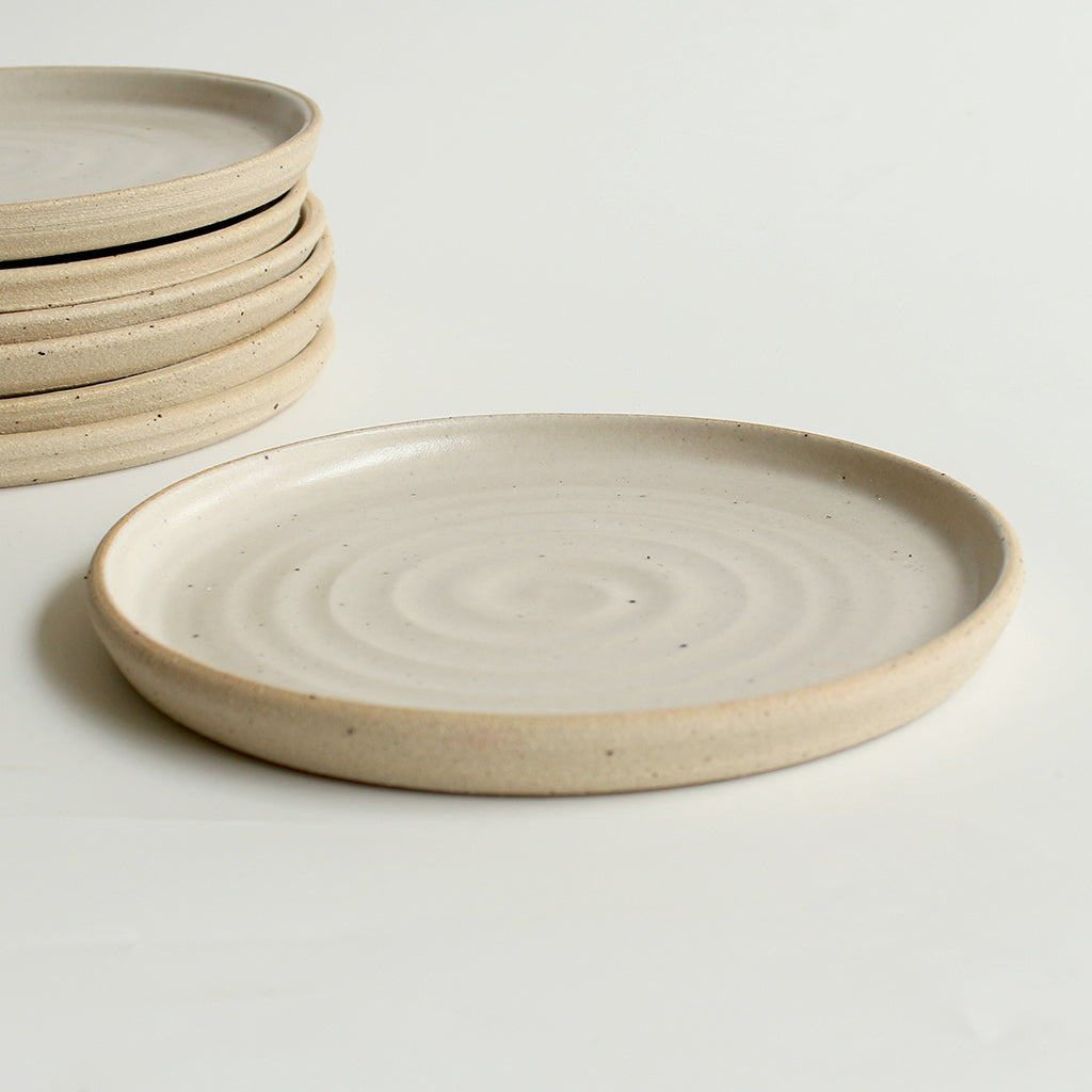 Off-White Side Plate Stone - Habulous