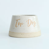 Off-White Top Dog water bowl