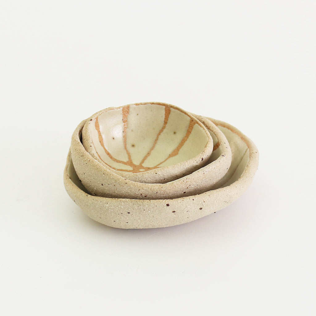 HappyCook Nordic Ceramic Soufflé Bowl Set (4pcs