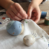 Handmade Ceramic Pin Cushion Bird