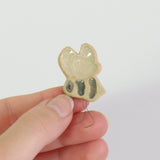 small ceramic and glass bumble bee plant decoration