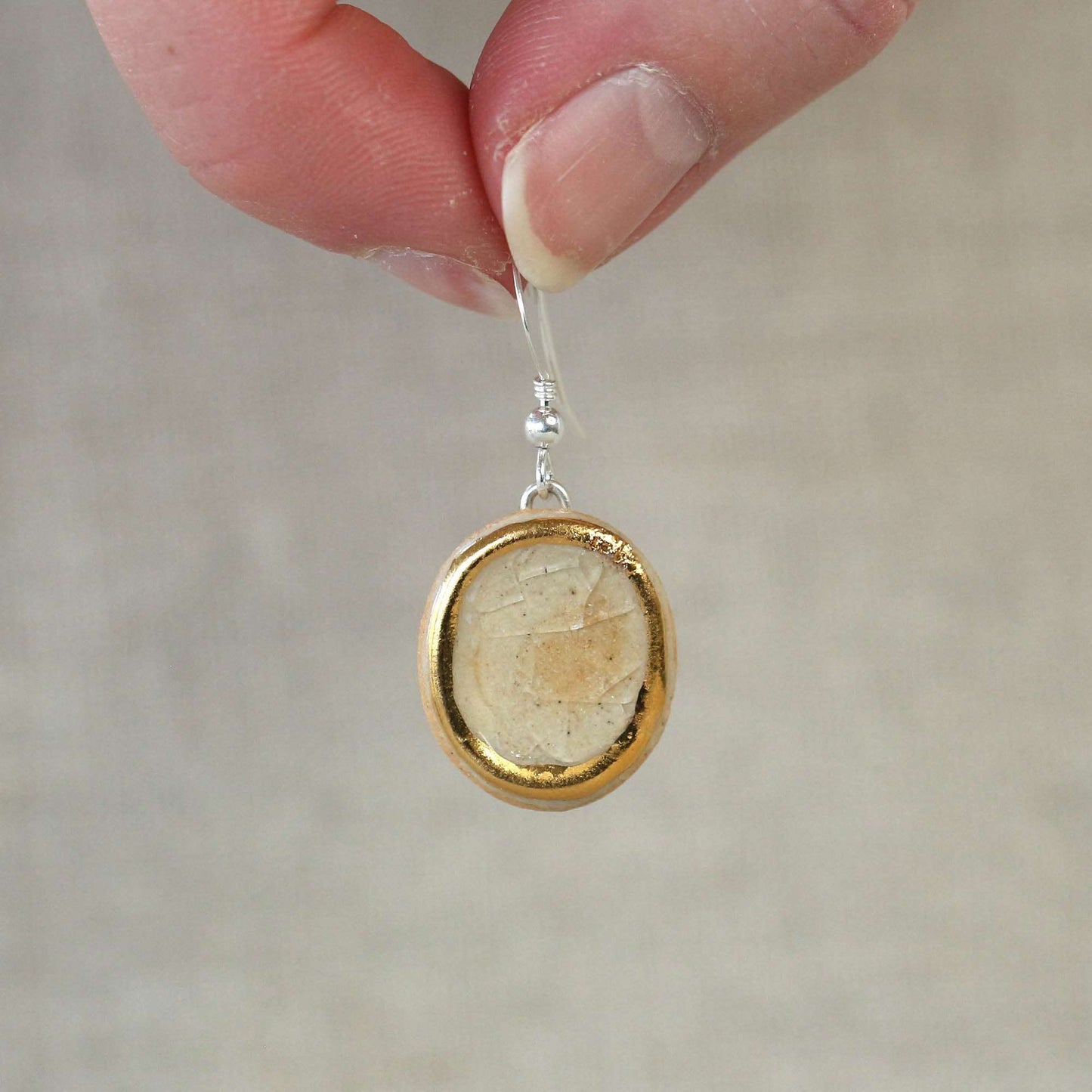 Crystal Pool Oval Drop Earrings - Habulous