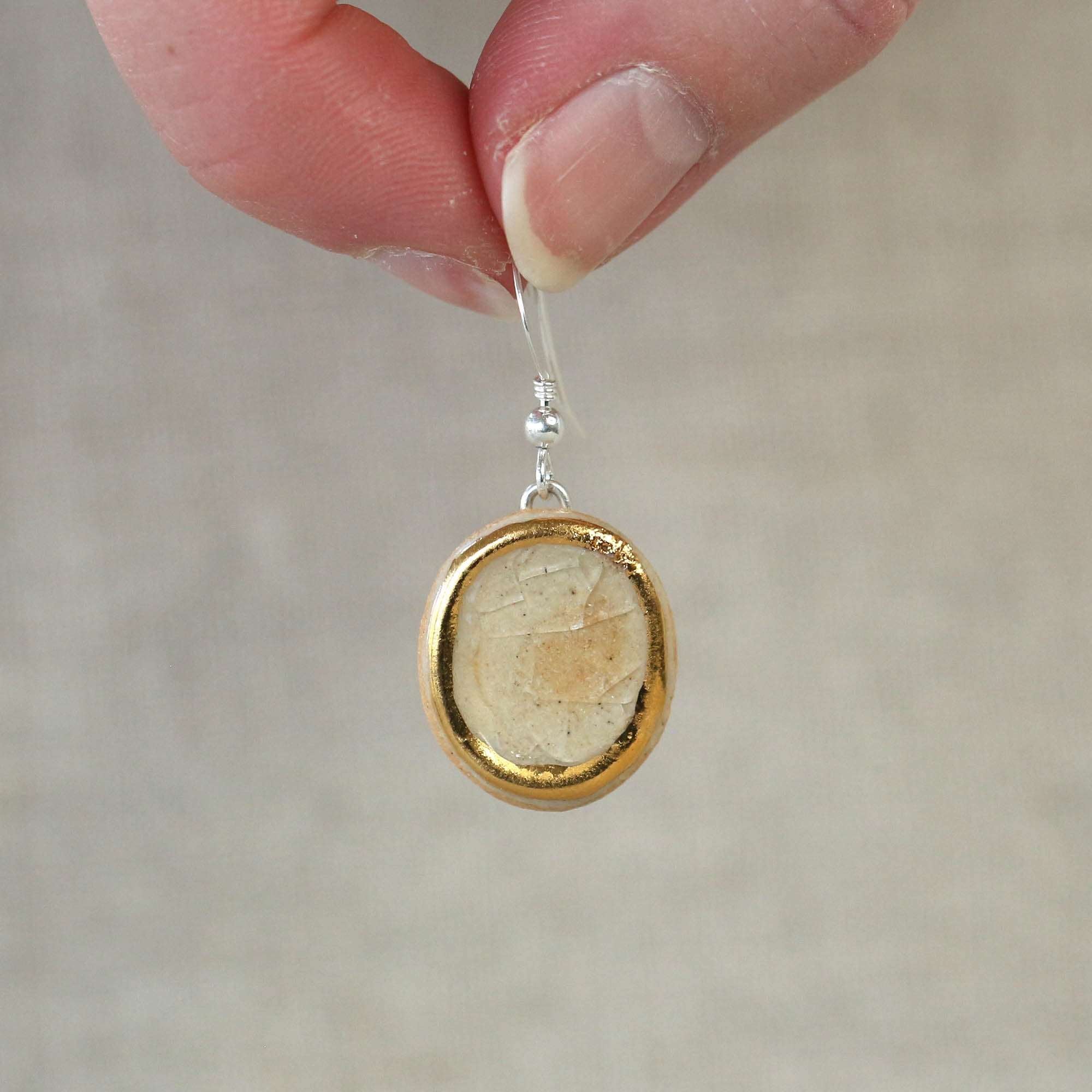 Crystal Pool Oval Drop Earrings - Habulous