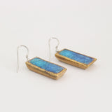 Turquoise Blue Lagoon Drop Earrings - Habulous