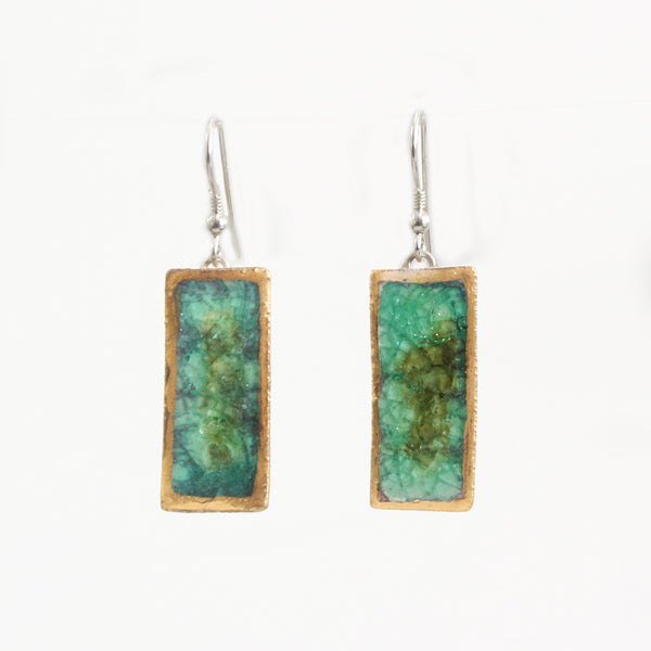 Emerald Reef Drop Earrings - Habulous
