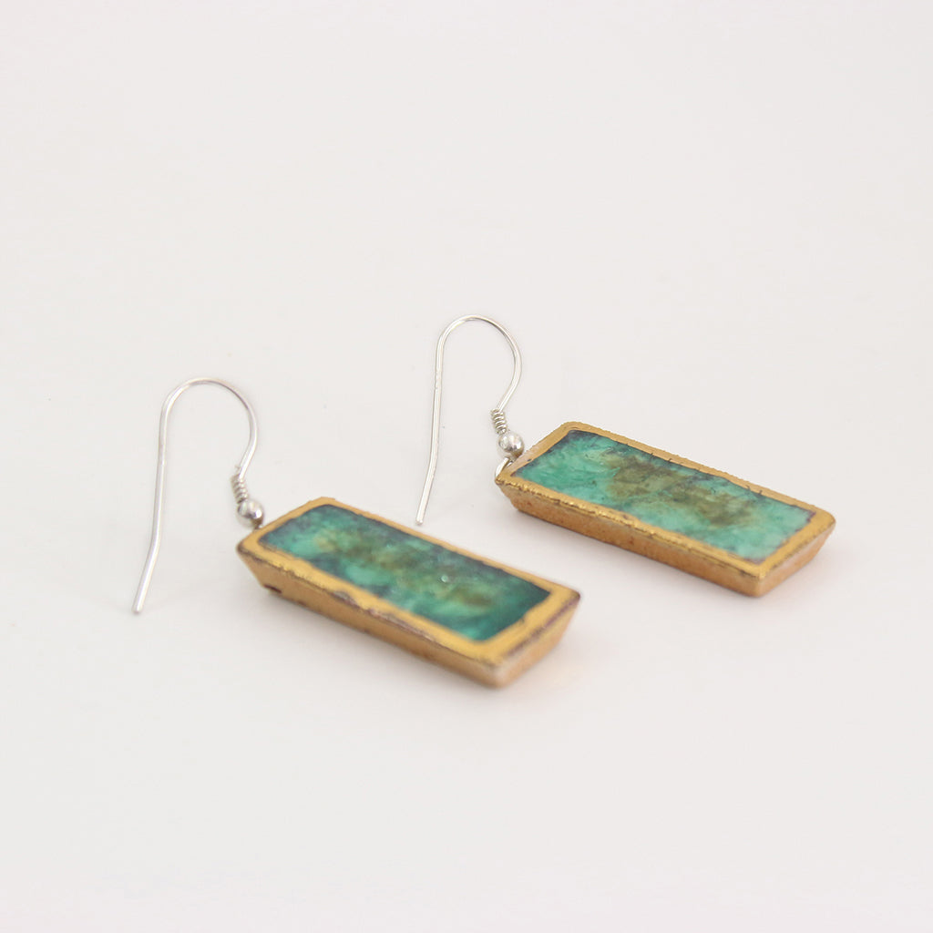Emerald Reef Drop Earrings - Habulous