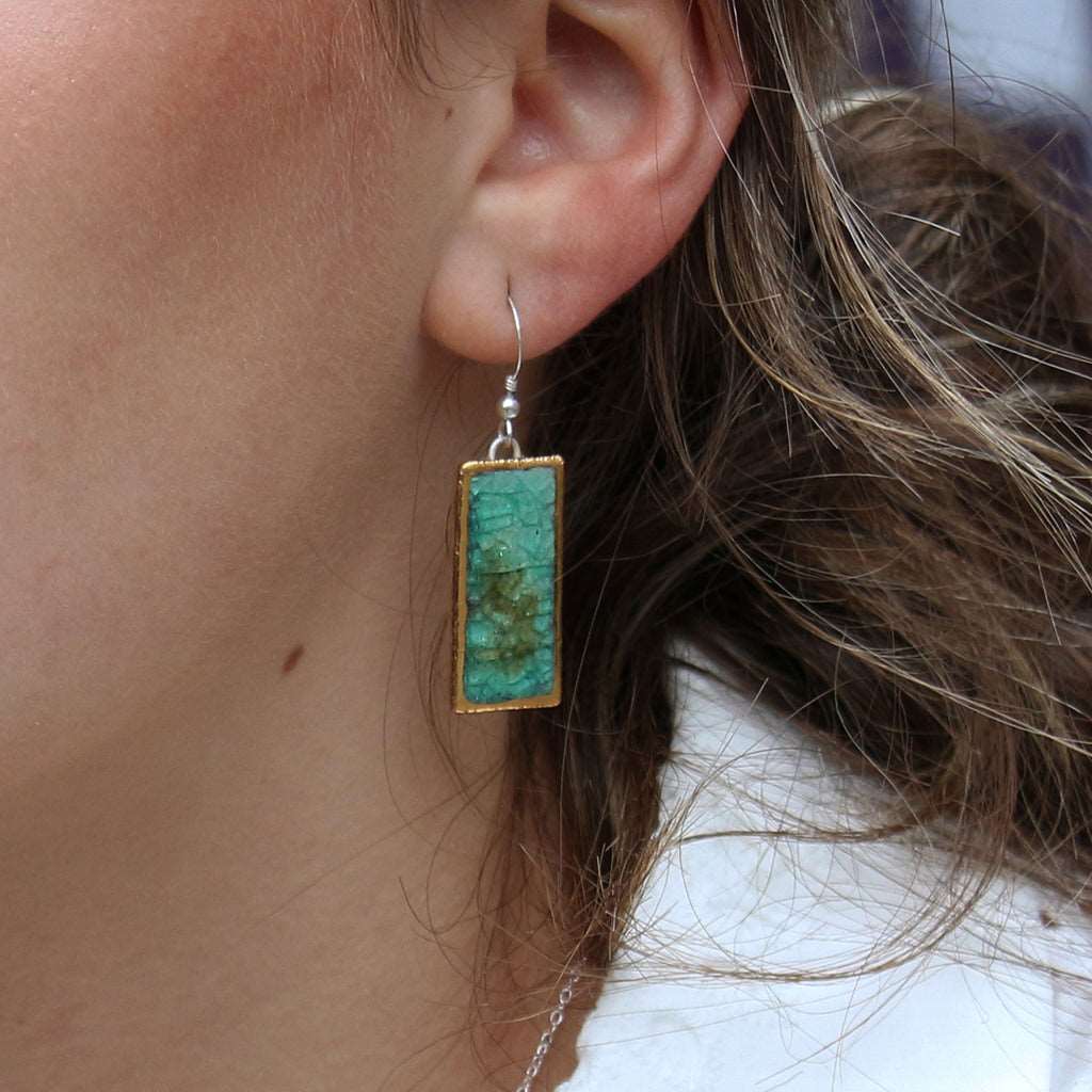 Emerald Reef Drop Earrings - Habulous