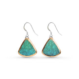 Boucles d'oreilles pendantes récif bleu