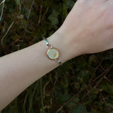 Bracelet plaqué argent Crystal Pool