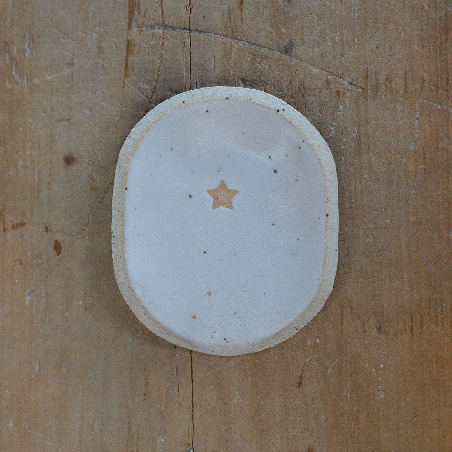 Off-White Star Spoon Rest Stone - Habulous