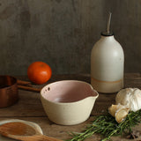 Handmade Stoneware Oil Pourer – Christmas Gift for Food Lovers