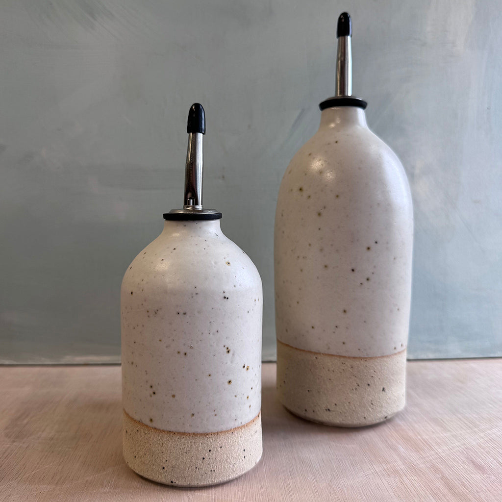 Seconds Oil Pourer Set (Worth £75) in Off White