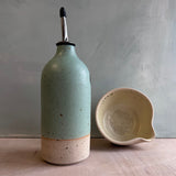 Seconds Set - Large Oil Pourer and Herb Shredder Bowl (Worth £68.50) Various Colours