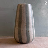 Sample Pieces - Large Blue & White Striped Vase (Worth £60) Four shapes available