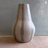 Sample Pieces - Large Blue & White Striped Vase (Worth £60) Four shapes available