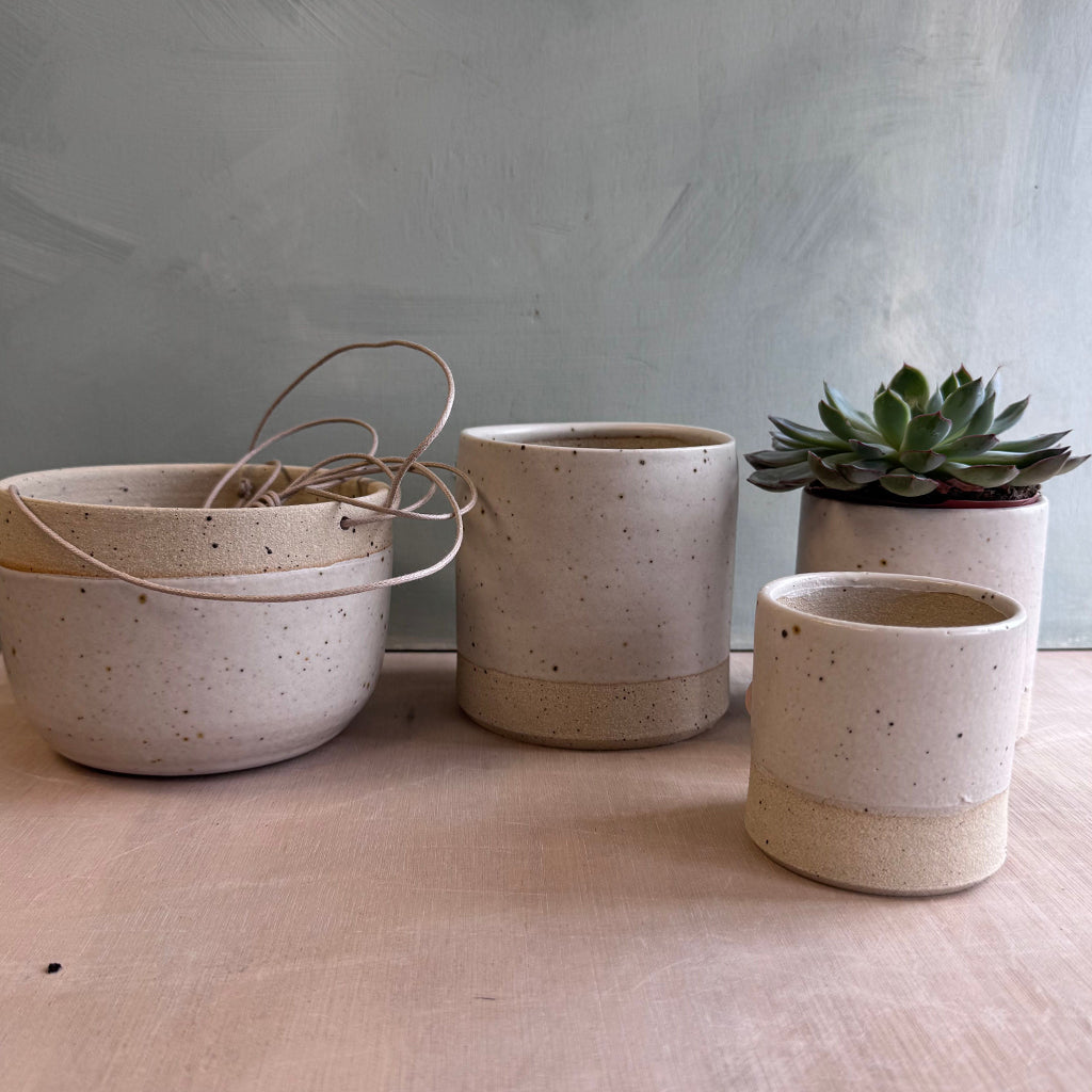 Seconds Planter Set (worth £73.50) Off-White