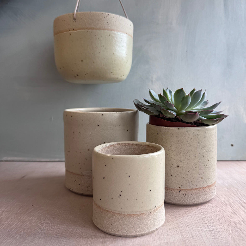Seconds Planter Set (worth £73.50) Light Yellow