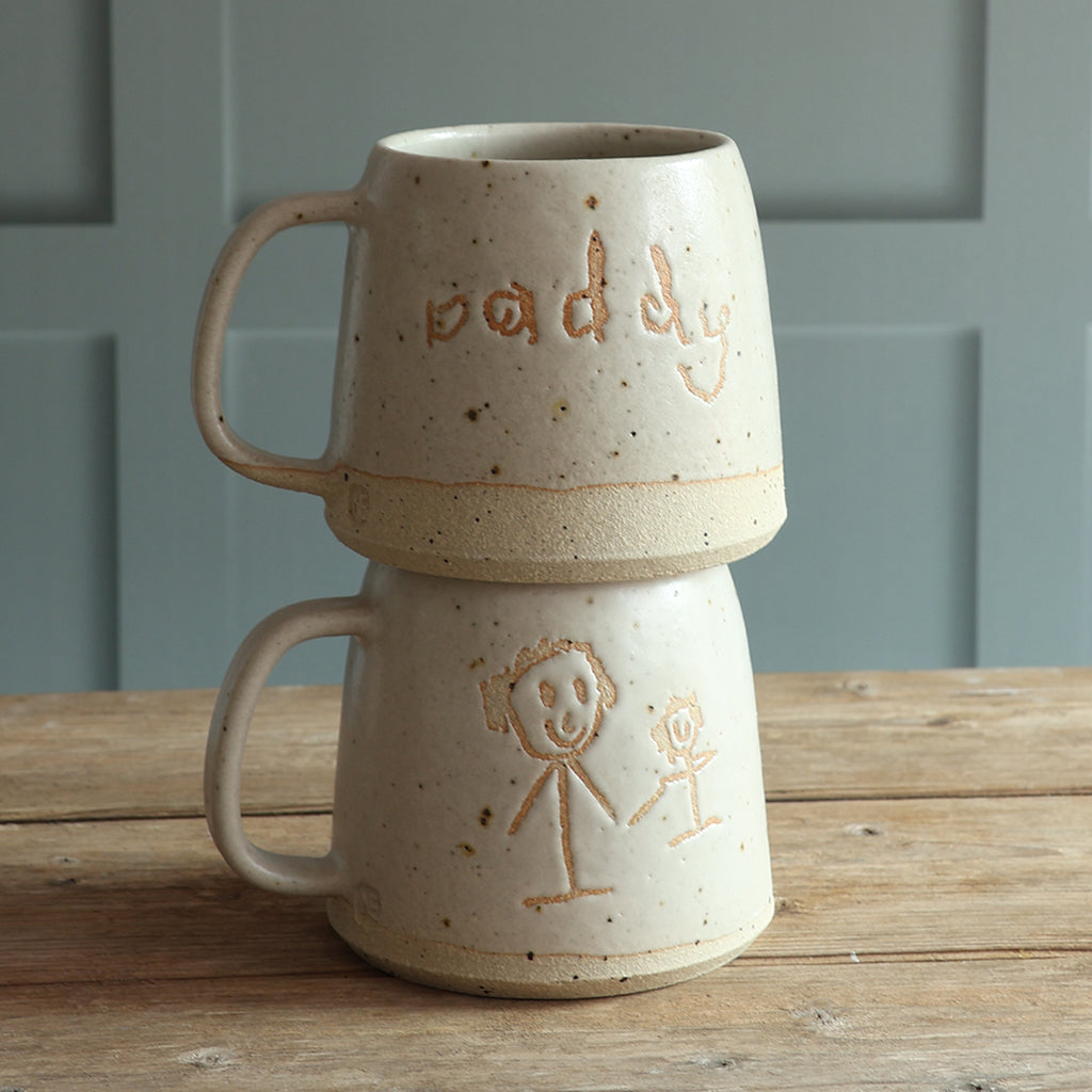 Pierre de tasse de nom personnalisée
