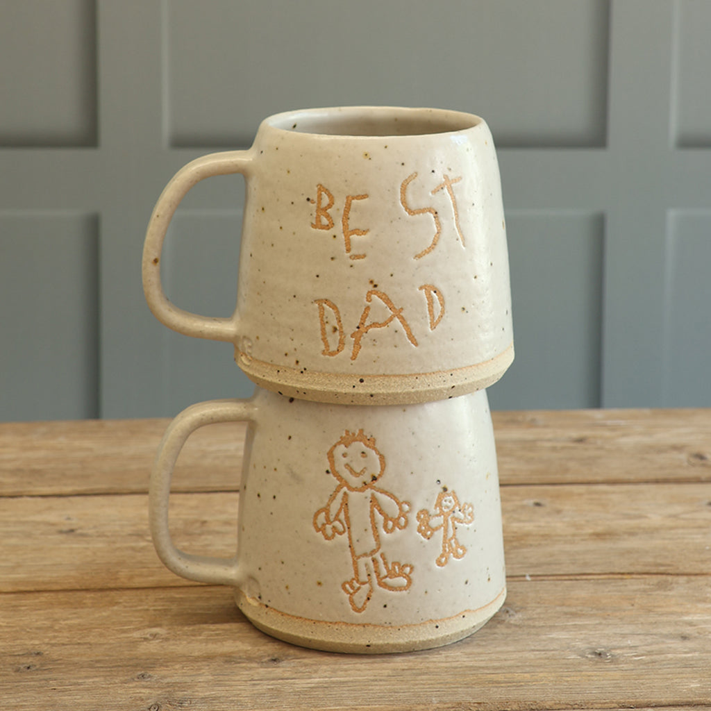 Pierre de tasse de nom personnalisée