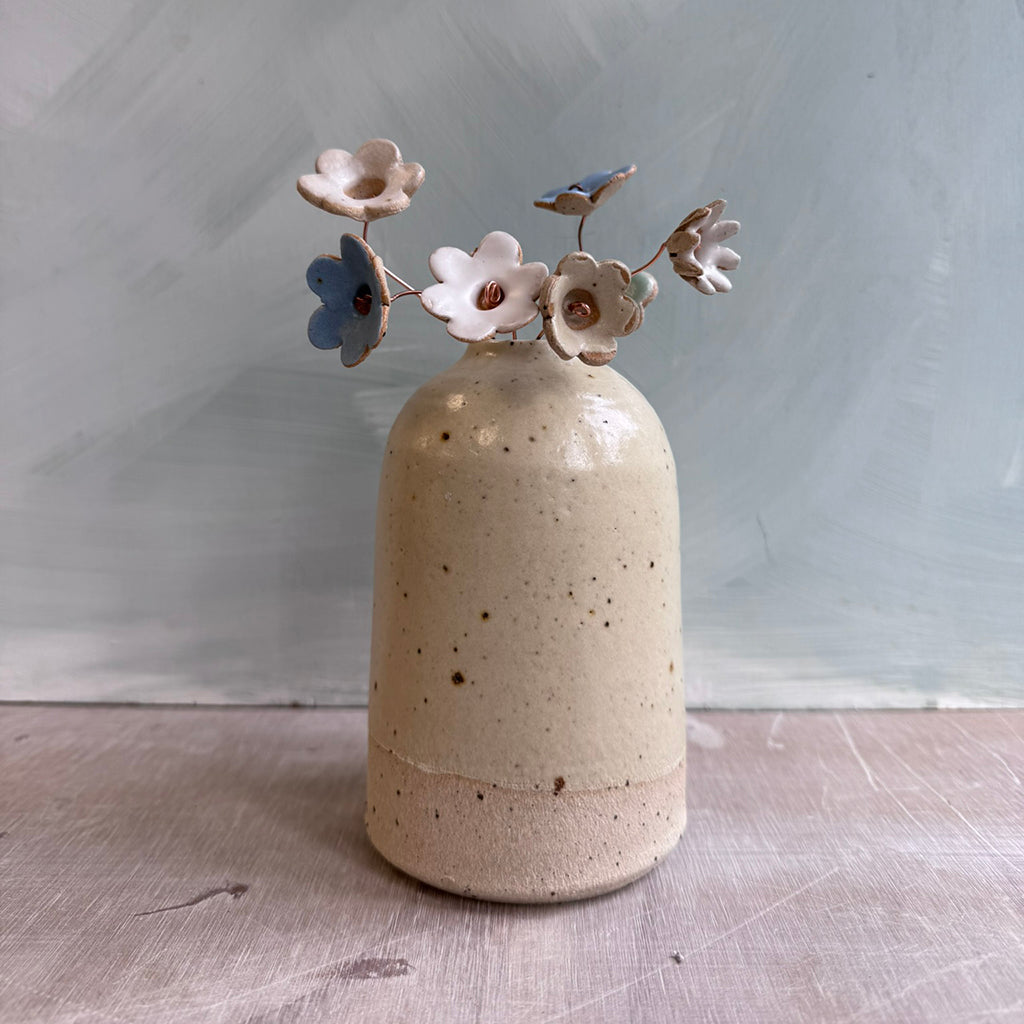 Seconds Vase & Flower Set (worth £64.50) Various Colours