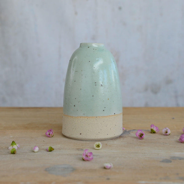 Mint Green Medium Vase Stone - Habulous